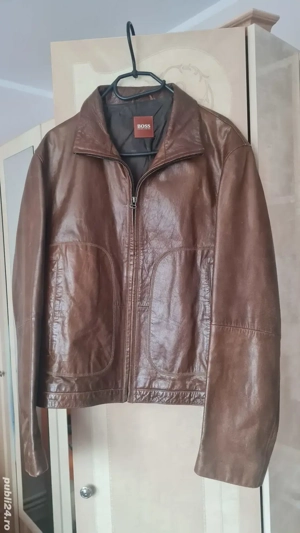 Geaca de piele naturala Hugo Boss M