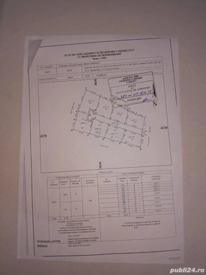 Vand teren intravilan  -Goruni