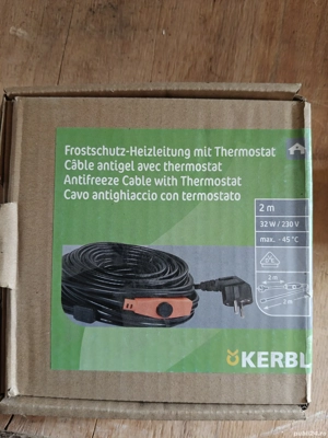 Vand cablu de degivrare 