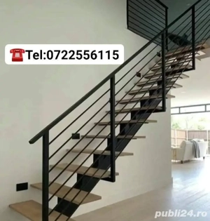 Realizăm: Scări interioare cu trepte de lemn 