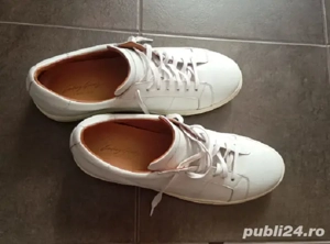 Pantofi sport din piele marca Ludwig Görtz, Germania, 46