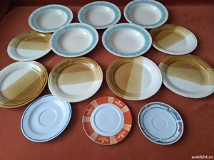 Farfurii adanci si  intinse buc = 14, second hand