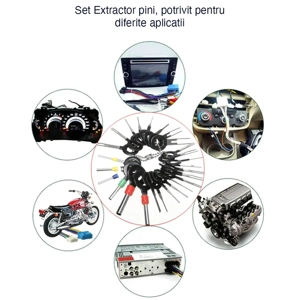 Extractor de pini din mufe set 41 de bucati + geanta transport - imagine 3