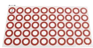 Garnitura de izolare tip inel pentru baterii acumulatori 21700 100buc