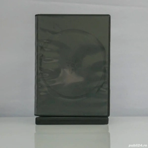 Carcasa DVD plastic negru 14 mm - imagine 3