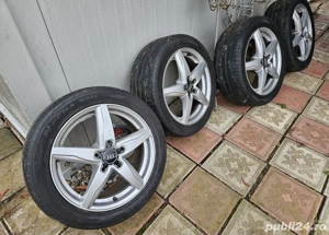 Jante cu anvelope 17" Audi - imagine 3
