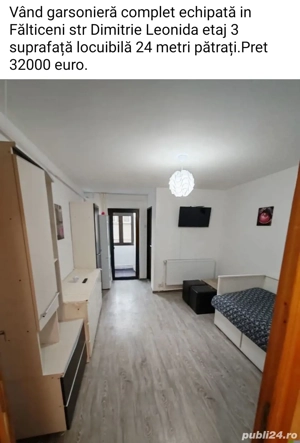Vând garsonieră 