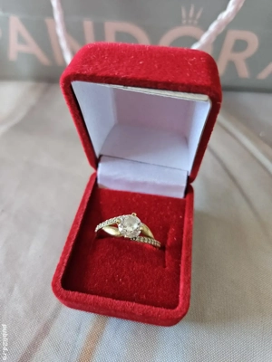 Inel de logodnă aur 14 k