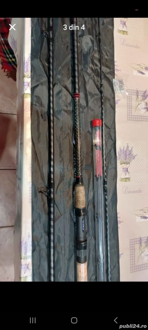 Vand 2 bucati feeder FL River 4.20 actiune 100-250 grame