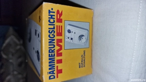 Dispozitiv intrerupator curent la apus de soare.