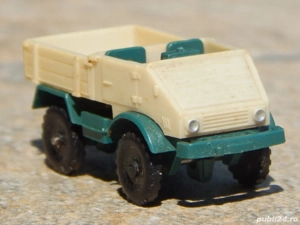 Macheta Unimog 70200 scara 1:87 HO lipsa prelata si parbriz
