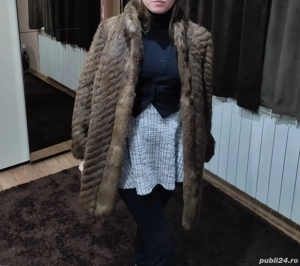 Blana naturala vintage 