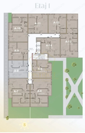 Apartament de lux cu 2 camere și balcon de 7 mp | Calea Aradului
