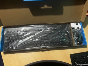 Kit tastatura si mouse wireless HP 330, USB, negru - imagine 2