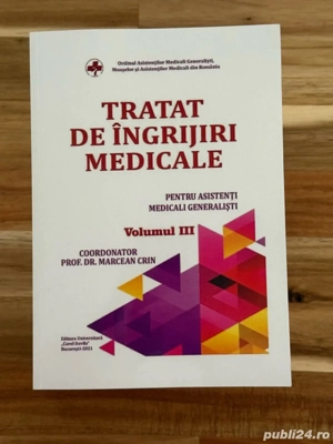 Tratat de ingrijiri medicale vol 1, vol 2, vol 3 + culegere de teste