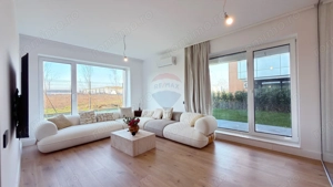 Apartament 3 camere cu Gradina | 207mp | Mobilat | Parcare | Piscina