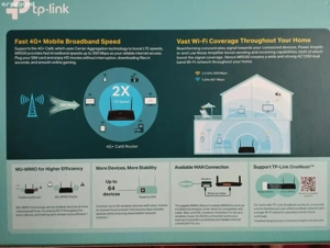 Router wi-fi cat6, 4G+ Tp-link Archer MR500 - imagine 2