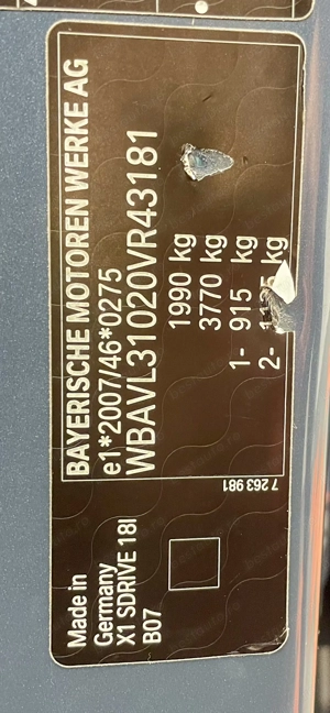 BMW X1, 2.0 Benzina,Garantie 12 luni, Buy-back, Rate fixe - imagine 14