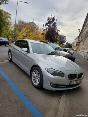  BMW 520d F10  CP, Piele, Navi - imagine 4