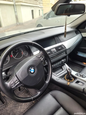  BMW 520d F10  CP, Piele, Navi - imagine 3