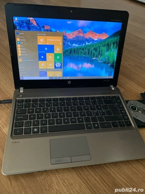 Laptop Hp ProBook intel Display 13,6 led,Windows 10 Pro,250gb memorie,4gb ram ddr3,functional cu inc