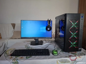 PC gaming complet  i7-7700K + GTX 960 + Monitor 100Hz + Volan Hori Apex  