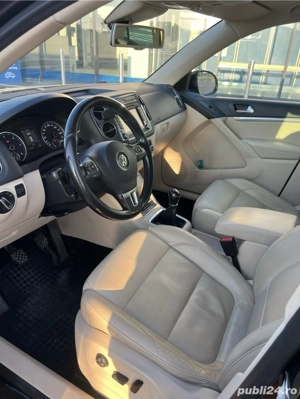 Volkswagen Tiguan 2.0 TDI 170cp 4Motion Interior crem Panoramic - imagine 8