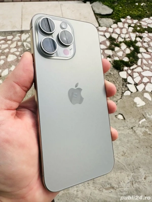 Apple iPhone 15 Pro Max, 256GB, 5G, Natural Titanium