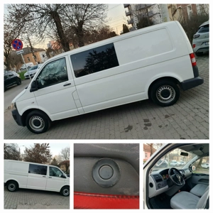 Vw Volkswagen Transporter T5, 6 locuri, DSG, varianta lunga, 2.0 140 cai - imagine 3