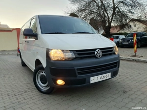 Vw Volkswagen Transporter T5, 6 locuri, DSG, varianta lunga, 2.0 140 cai - imagine 5