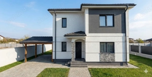 Proprietar . Casa individuala P+1Etaj. 3 Dormitoare. 1 Birou. 3 Bai. Bucatarie Inchisa. CarPort - imagine 5