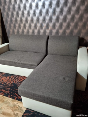 Canapea extensibilă în formă de L