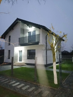 Casa noua direct de la proprietar, panouri solare, teren 540mp, la 5 min de Arad, Mândruloc  - imagine 8