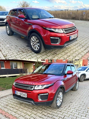 Range Rover Evoque 2016, L538 facelift Firenze Red, 4x4, scaune incalzite, xenon, 180cp