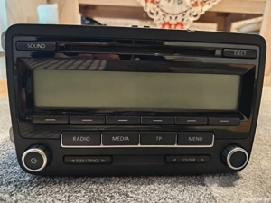 radio CD VW golf 5-6, touran1, eos, tiguan1, Passat B6original - imagine 2