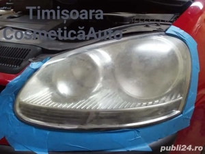 Polish reconditionare faruri si aplicare folie de protectie PPF