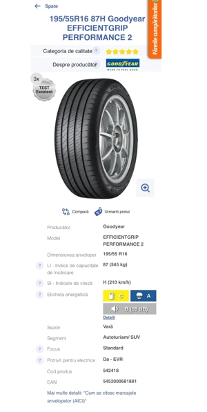 Anvelope PREMIUM de pe masina NOUA - imagine 2