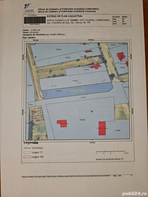 Teren intravilan Ciocarlia de Sus 2000 mp, strada Venus