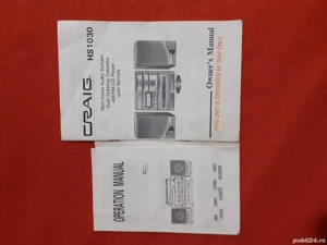 Sistem audio stereo HI-FI CRAIG HS 1030 - imagine 5