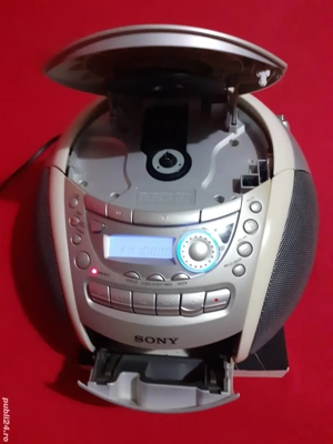 Radio CD-Player Casette-Recorder Stereo HI-FI SONY CFD-E95L - imagine 2