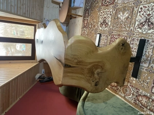 Vand divan, masuta de cafea si birou reglabil pe inaltime 80-150cm  - imagine 4