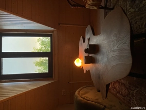 Vand divan, masuta de cafea si birou reglabil pe inaltime 80-150cm  - imagine 3