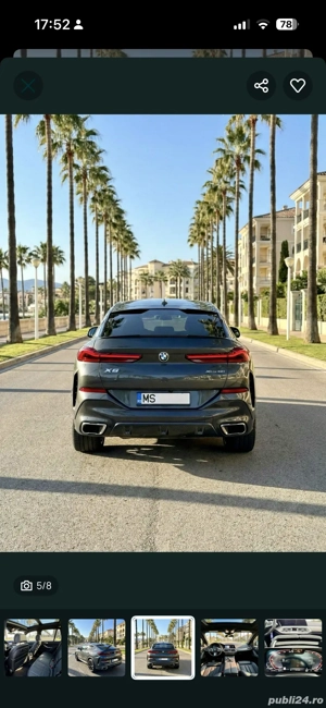 De vânzare X6, M interior exterior, Laser, camere 360, scaune de 7 cu masaj încălzire,  - imagine 5