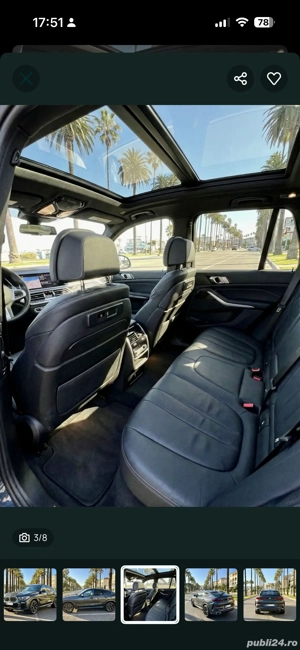 De vânzare X6, M interior exterior, Laser, camere 360, scaune de 7 cu masaj încălzire,  - imagine 3