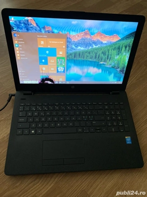 Laptop Hp Slim intel core i3,Display 15,6 led,Windows 10,SSD 130gb m,4gb ram functional cu incarcato