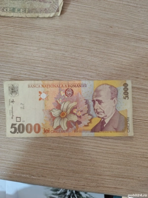 Vând bani vechi cum se vad in poze de 5000 si 10 lei   - imagine 2