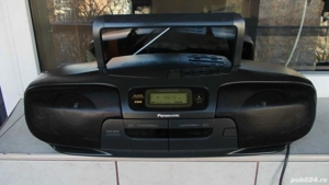 Radio casetofon PANASONIC Rx-Dt501 dublu tape cd,boombox portabil,vintage JAPAN 