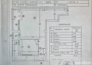 2 camere, 85 mp, 2 balcoane, parcare, lift, centrală   Sector 6 - imagine 10