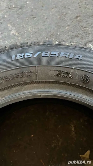 Doua bucati anvelopa 185/65/R14 M+S - imagine 4