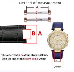 telescop ceas, telescoape ceasuri, axe tip t-bar, axe cu filet,marimile(8mm-40mm). - imagine 5